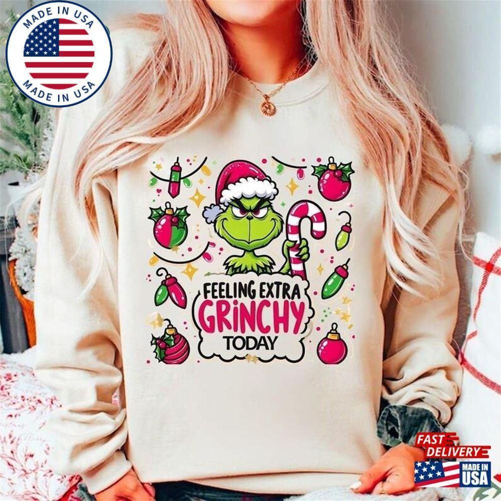 Christmas T-Shirt Green Guy Xmas Party Shirt Grinch Lovers Grinchmas